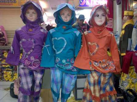 balqis Busana Muslim Anak Model  Celana  Kotak  Toko Online 